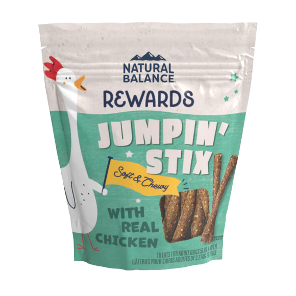 Natural Balance Jumpin' Stix With Real Chicken Dog Treats (4 oz)