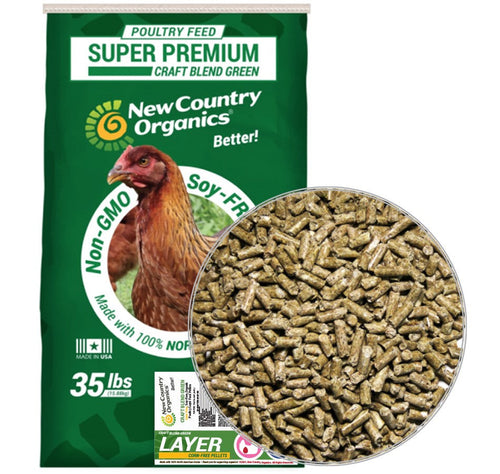 New Country Organics Corn-Free Layer Pellets