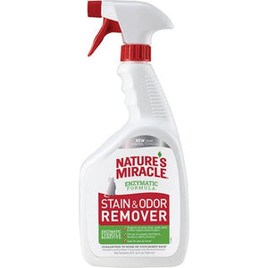 Nature's Miracle Stain And Odor Remover for Cats 32 Ounces , Odor Control Formula, Pour