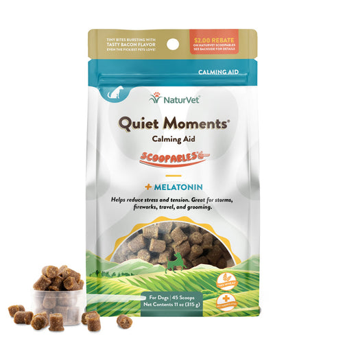 NaturVet Scoopables Quiet Moments® Calming Aid for Dogs