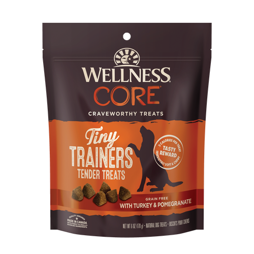 Wellness CORE Tiny Trainers Tender Treats Turkey & Pomegranate Dog Food