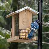 Nature's Way Bird Products Galvanized Weathered Hopper Feeder