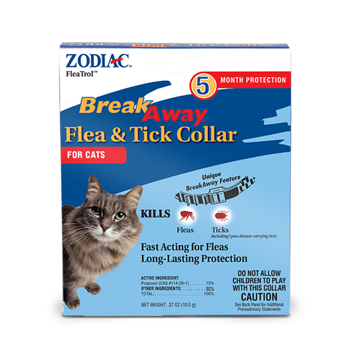 ZODIAC BREAKAWAY FLEA & TICK COLLAR FOR CATS