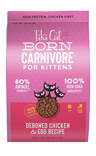 Tiki Cat® Born Carnivore™ for Kittens Deboned Chicken & Egg