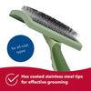 Coastal Pet Safari Curved Firm Slicker Dog Brush (One Size (6.5 L x 3.0625 W))