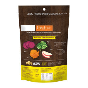 Instinct Raw Boost Mixers Healthy Energy Freeze-Dried Dog Food Topper