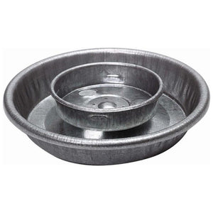 LITTLE GIANT MASON JAR WATERER BASE GALVANIZED
